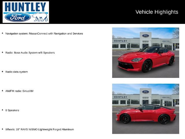 Used 2025 Nissan Z NISMO RWD image 2