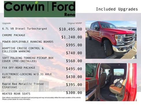 Used 2022 Ford F350 King Ranch w/ Chrome Package image 3