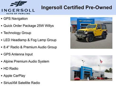 Used 2021 Jeep Wrangler Willys image 5