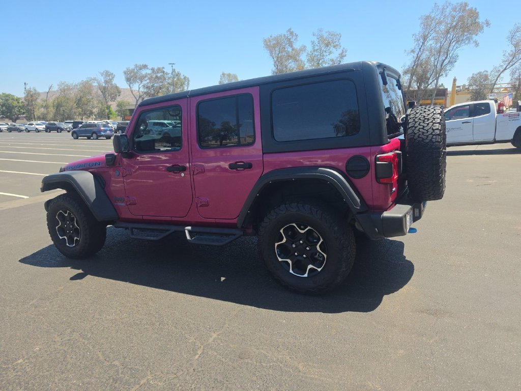 Used 2021 Jeep Wrangler Unlimited Rubicon 4xe AWD/4WD image 4