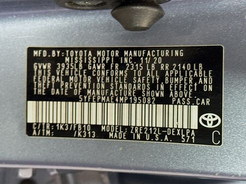 Used 2021 Toyota Corolla LE FWD image 39