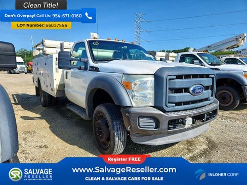 Used 2012 Ford F450 XL w/ Snow Plow Prep Pkg RWD image 5