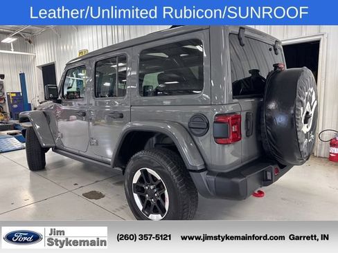 Used 2021 Jeep Wrangler Unlimited Rubicon w/ Uconnect 4C Nav & Sound Group AWD/4WD image 10