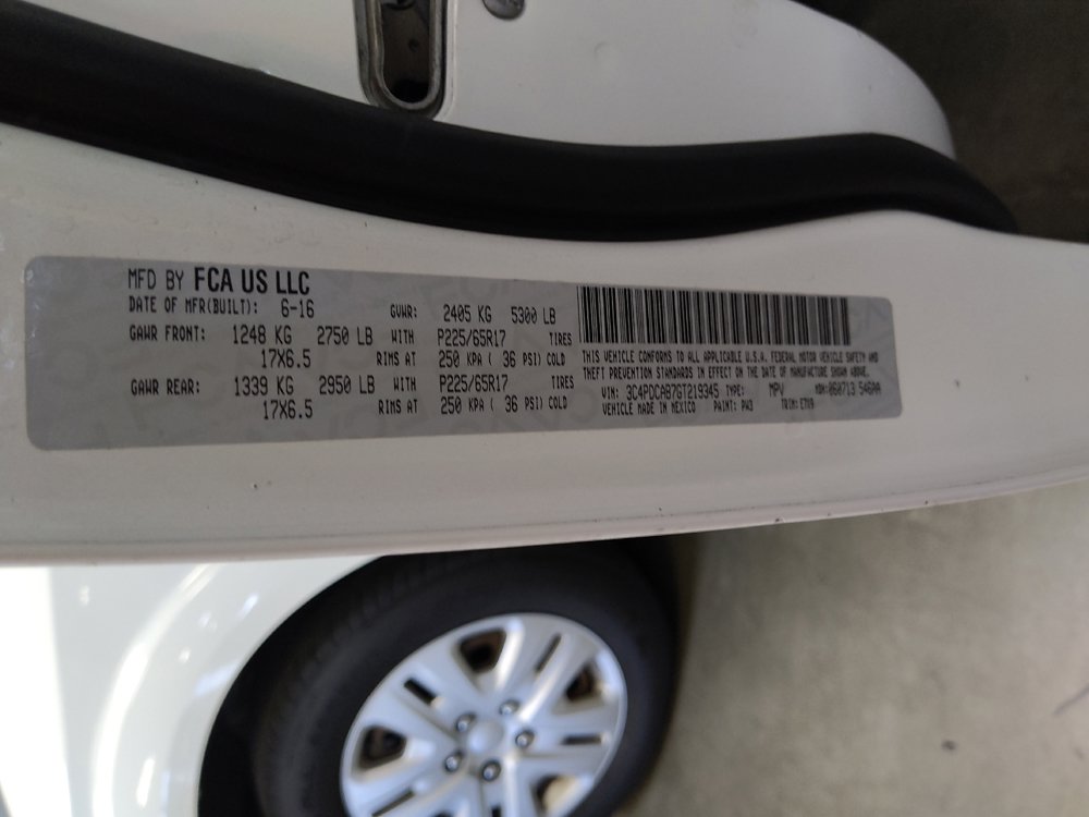 Used 2016 Dodge Journey SE w/ Flexible Seating Group FWD image 33