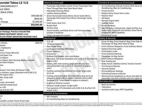 Used 2021 Chevrolet Tahoe LS image 4