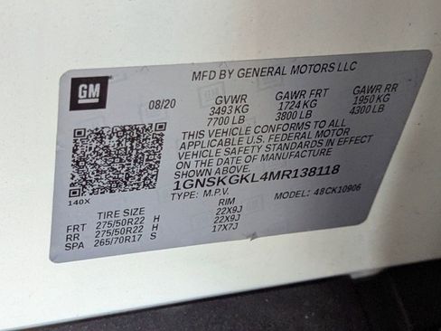 Used 2021 Chevrolet Suburban High Country w/ Premium Package image 20