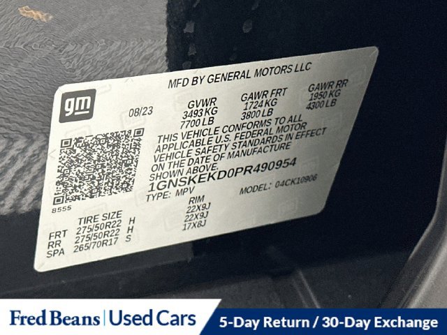 Used 2023 Chevrolet Suburban RST w/ Luxury Package AWD/4WD image 41
