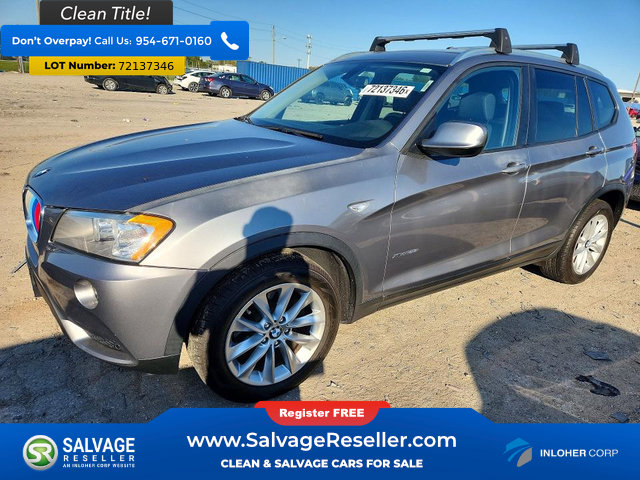 Used 2013 BMW X3 xDrive28i AWD/4WD image 1