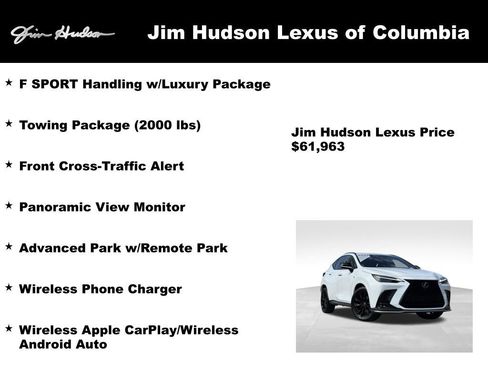 Certified 2025 Lexus NX 450h+ F Sport w/ Accessory Package (2T) image 4