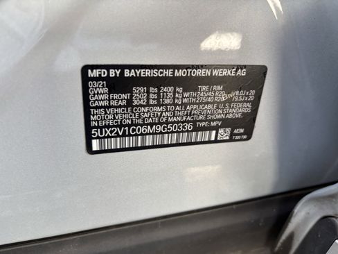 Used 2021 BMW X4 xDrive30i w/ Premium Package image 37