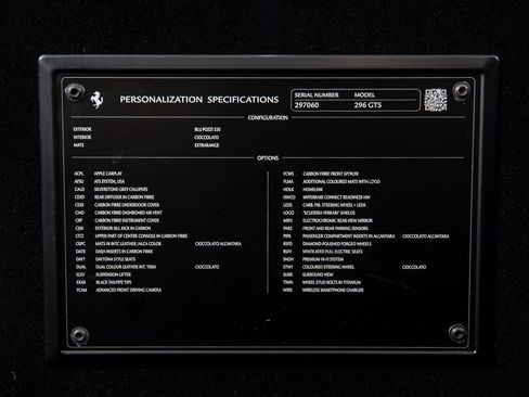 Certified 2023 Ferrari 296 GTS RWD image 38