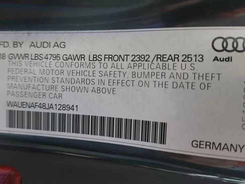 Used 2018 Audi A4 2.0T Premium Plus w/ Premium Plus Package image 60