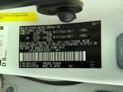 Used 2017 Toyota 4Runner SR5 Premium RWD image 25