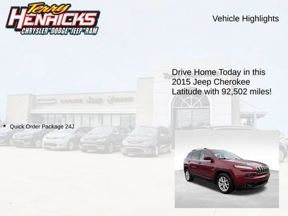 Used 2015 Jeep Cherokee Latitude