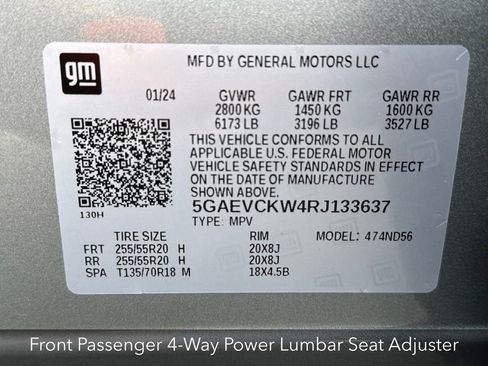 Certified 2024 Buick Enclave Avenir w/ Avenir Technology Package AWD/4WD image 34