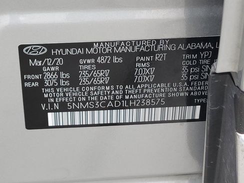 Used 2020 Hyundai Santa Fe SEL image 20