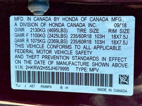 Used 2018 Honda CR-V EX image 14