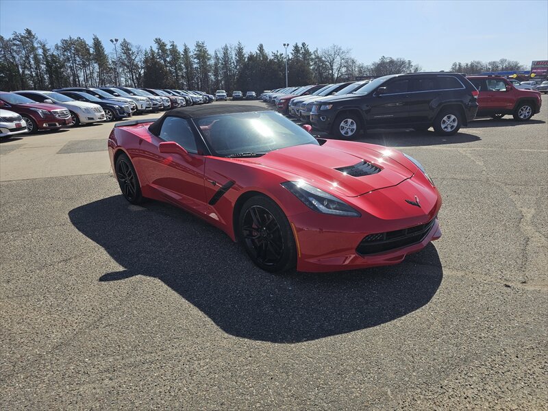 Used 2015 Chevrolet Corvette Stingray Convertible w/ 3LT Preferred Equipment Group RWD image 2