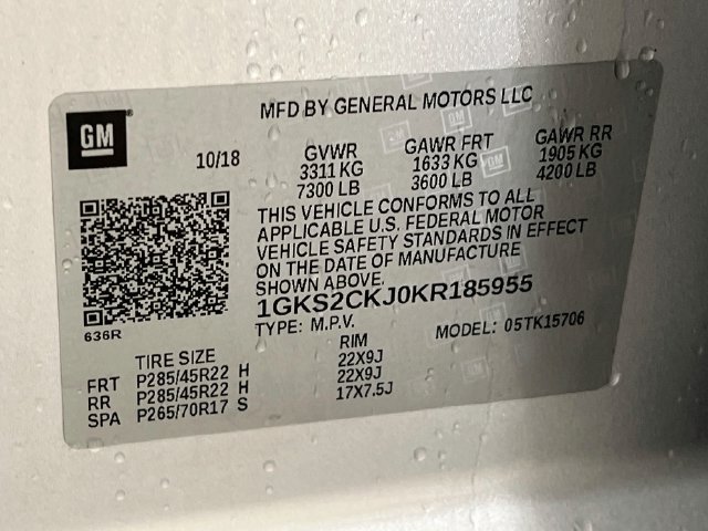 Used 2019 GMC Yukon Denali w/ Open Road Package AWD/4WD image 32