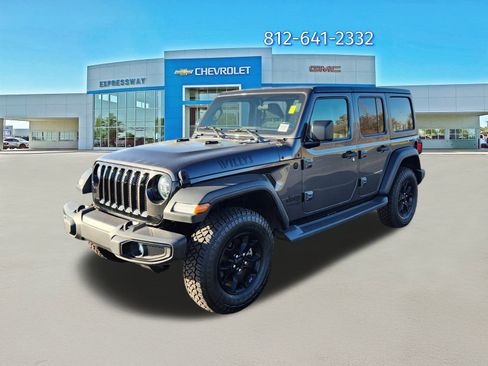 Used 2021 Jeep Wrangler Unlimited Sport image 3