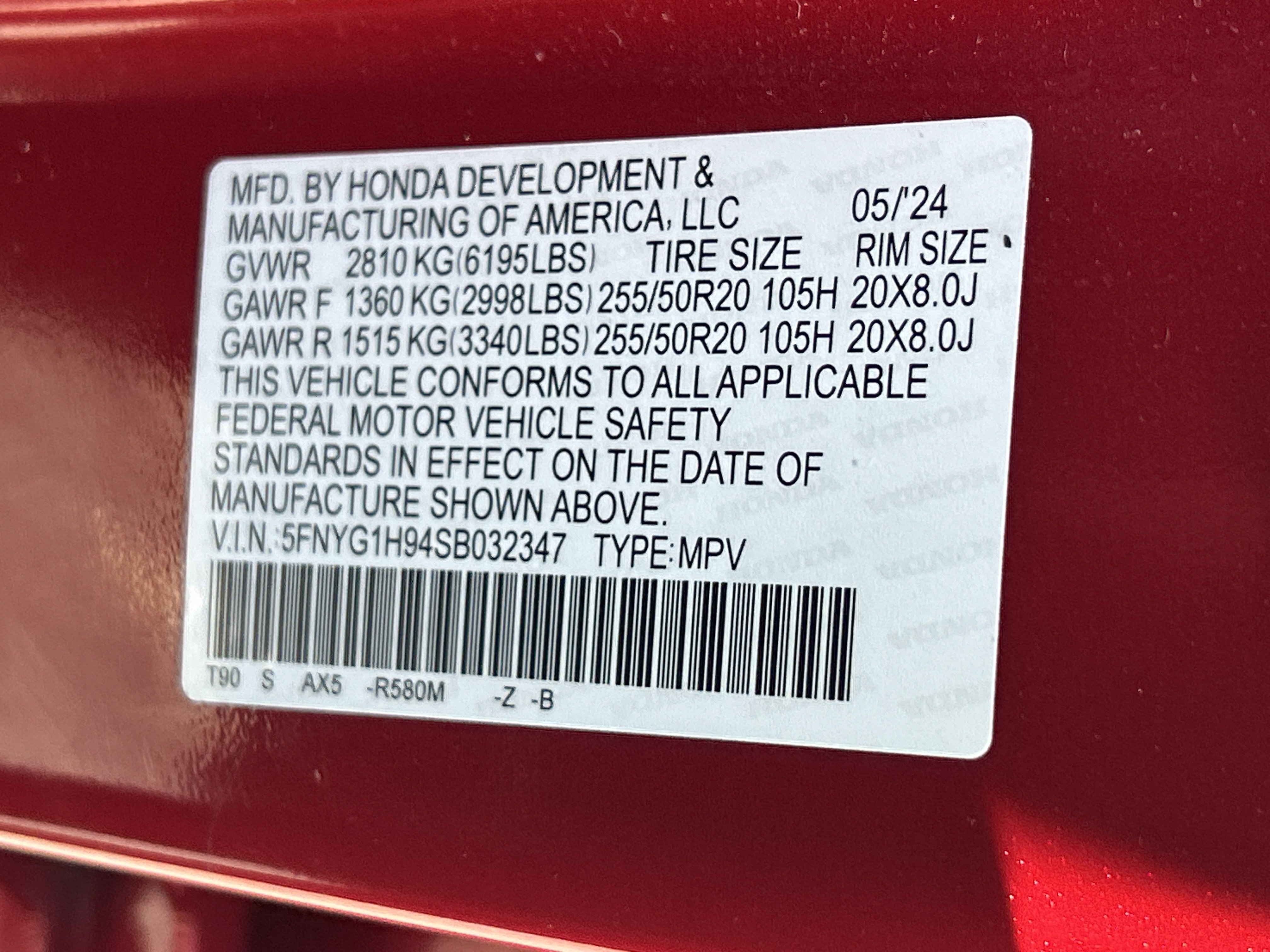 Certified 2025 Honda Pilot Black Edition image 36