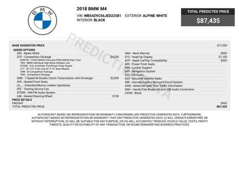 Used 2018 BMW M4 Convertible RWD image 2