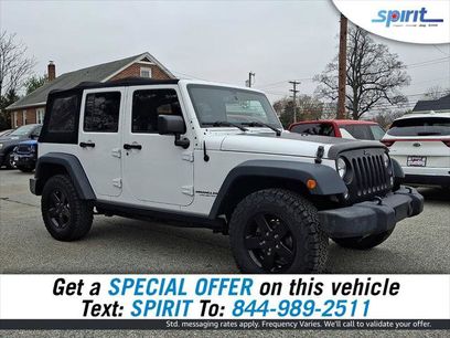 Certified 2017 Jeep Wrangler Unlimited Sport