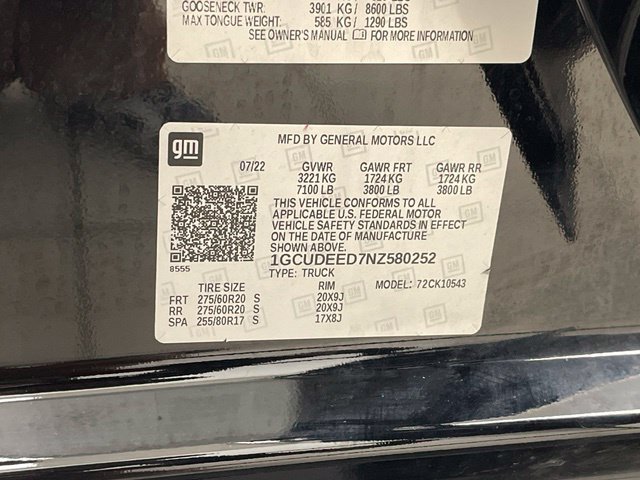 Certified 2022 Chevrolet Silverado 1500 RST w/ All Star Edition Plus AWD/4WD image 27