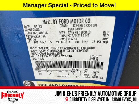 Used 2013 Ford F150 XLT w/ Luxury Equipment Group AWD/4WD image 29