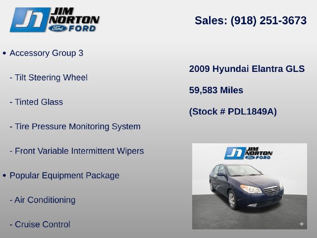 Used 2009 Hyundai Elantra GLS FWD image 15