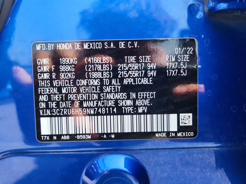 Used 2022 Honda HR-V EX image 37