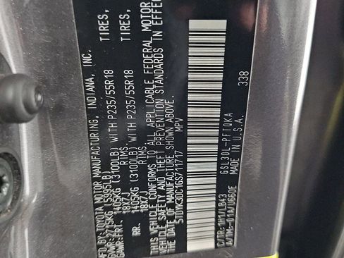 Used 2016 Toyota Sienna Limited image 15