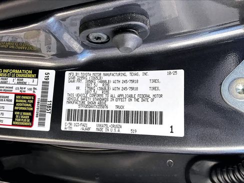 Certified 2026 Toyota Tundra SR image 28