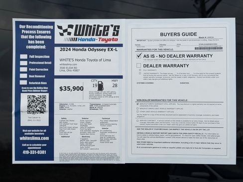 Used 2024 Honda Odyssey EX-L image 37