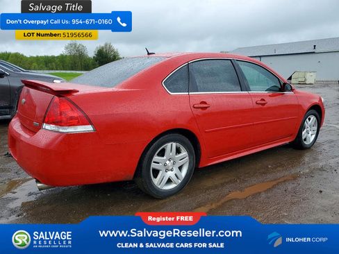 Used 2013 Chevrolet Impala LT w/ LT Sunroof Package FWD image 4