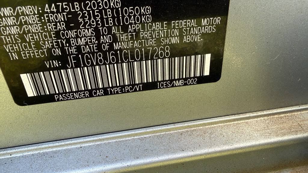 Used 2012 Subaru Impreza WRX STI Limited AWD/4WD image 74