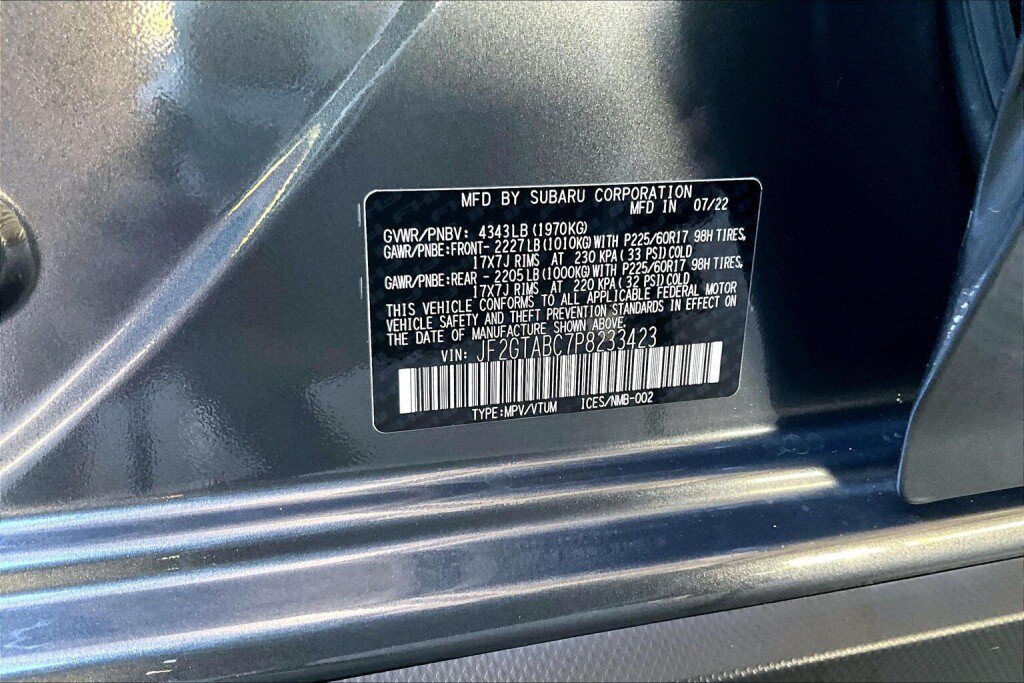 Certified 2023 Subaru Crosstrek 2.0i AWD/4WD image 19