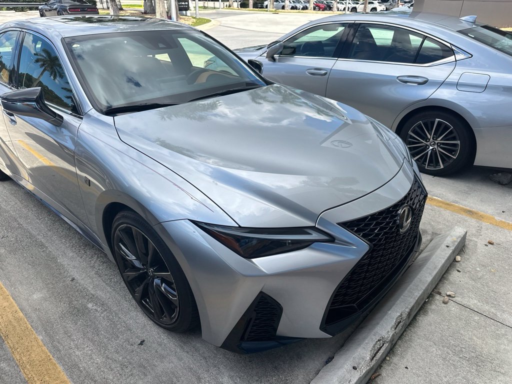 Used 2024 Lexus IS 350 F Sport w/ Accessory Package 2 RWD image 1