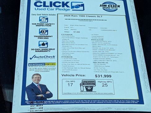Used 2024 RAM 1500 Classic SLT image 14