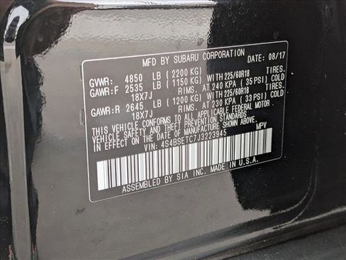 Used 2018 Subaru Outback 3.6R Touring image 18