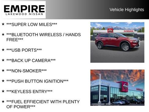 Used 2023 Nissan Rogue S AWD/4WD image 2