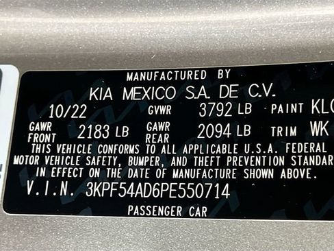 Certified 2023 Kia Forte GT-Line w/ GT-Line Technology Package image 31