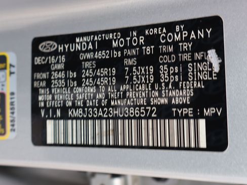 Used 2017 Hyundai Tucson Limited FWD image 12