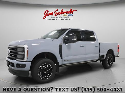 Used 2025 Ford F250 Platinum w/ Snow Plow Prep Package AWD/4WD image 1
