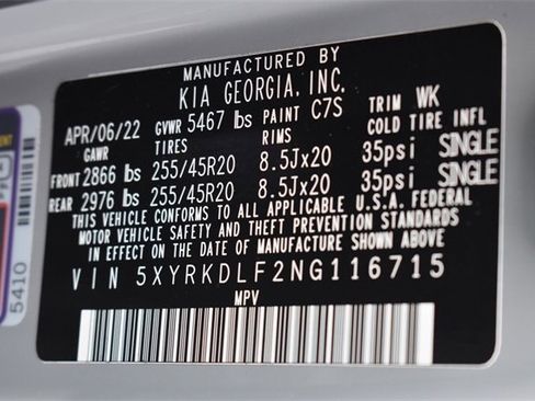 Certified 2022 Kia Sorento SX Prestige w/ Rust Color Package image 43