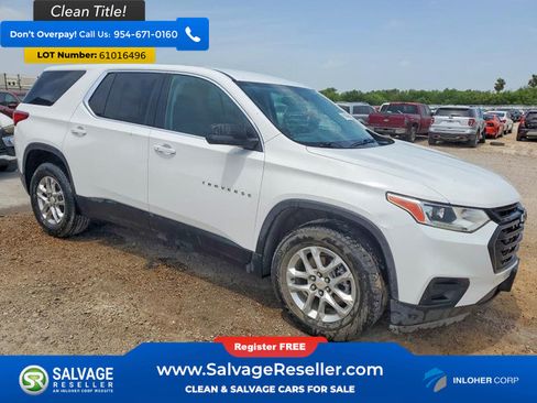 Used 2021 Chevrolet Traverse LS w/ LPO, Black Accent Package FWD image 5