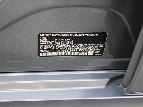 Certified 2023 BMW 330e w/ M Sport Package image 48