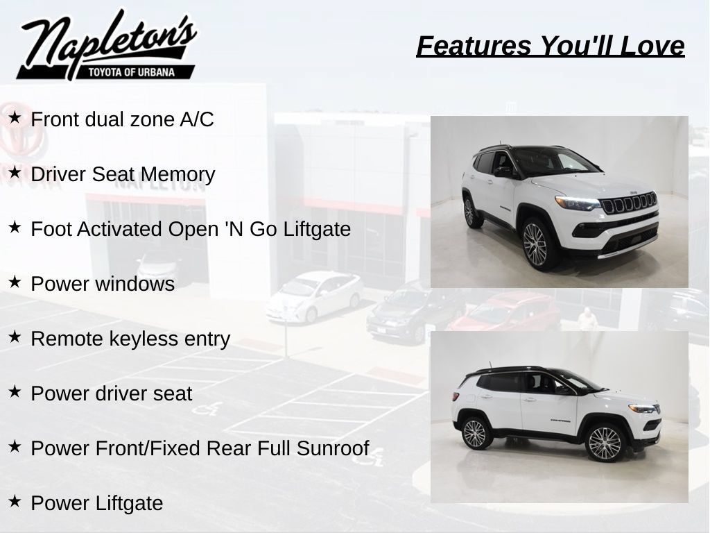 Used 2023 Jeep Compass Limited w/ Elite Group AWD/4WD image 13