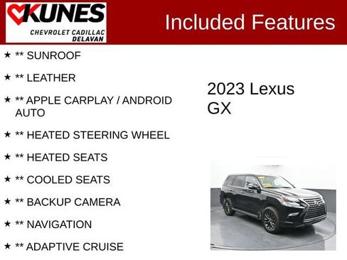 Used 2023 Lexus GX 460 Premium w/ Premium Package AWD/4WD image 3