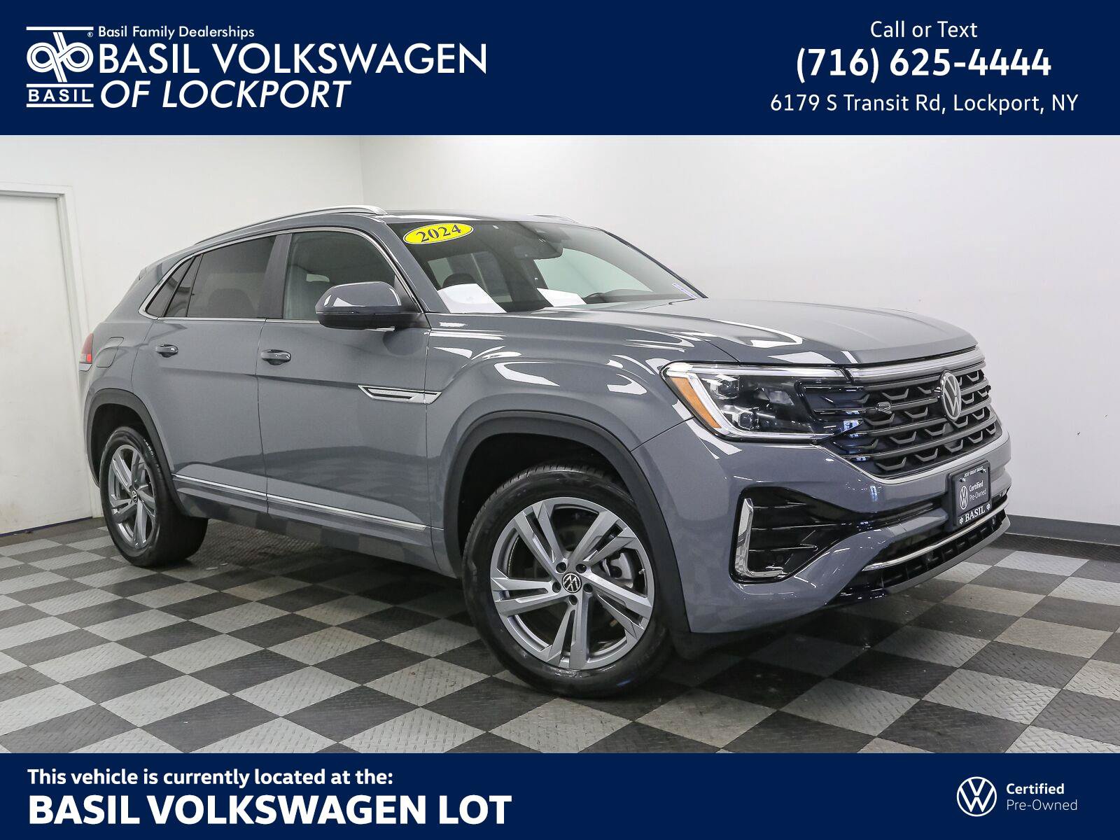 Certified 2024 Volkswagen Atlas Cross Sport SEL R-Line AWD/4WD image 1